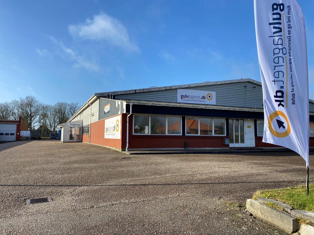 Gulvlageret Showroom Esbjerg